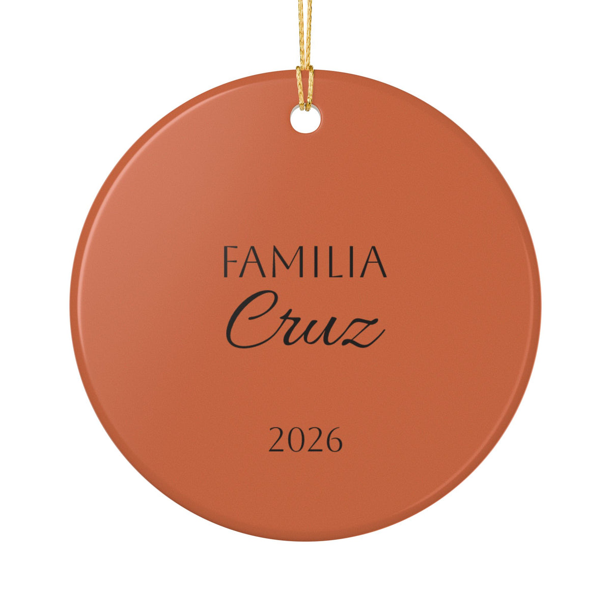 Personalized Mexican Barro Pintado Style6 - Ceramic Double Sided Ornament