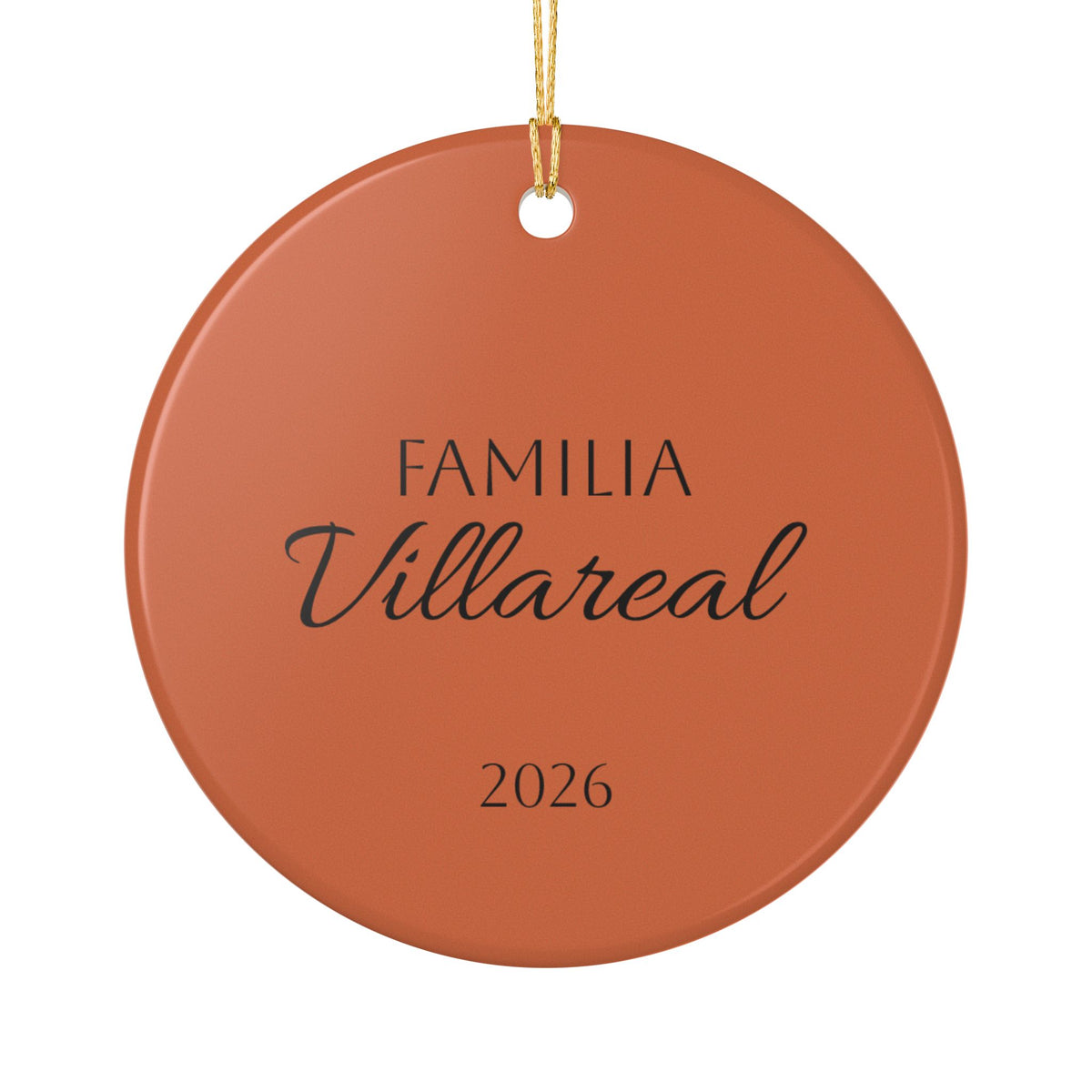 Personalized Mexican Barro Pintado Style1 - Ceramic Double Sided Ornament