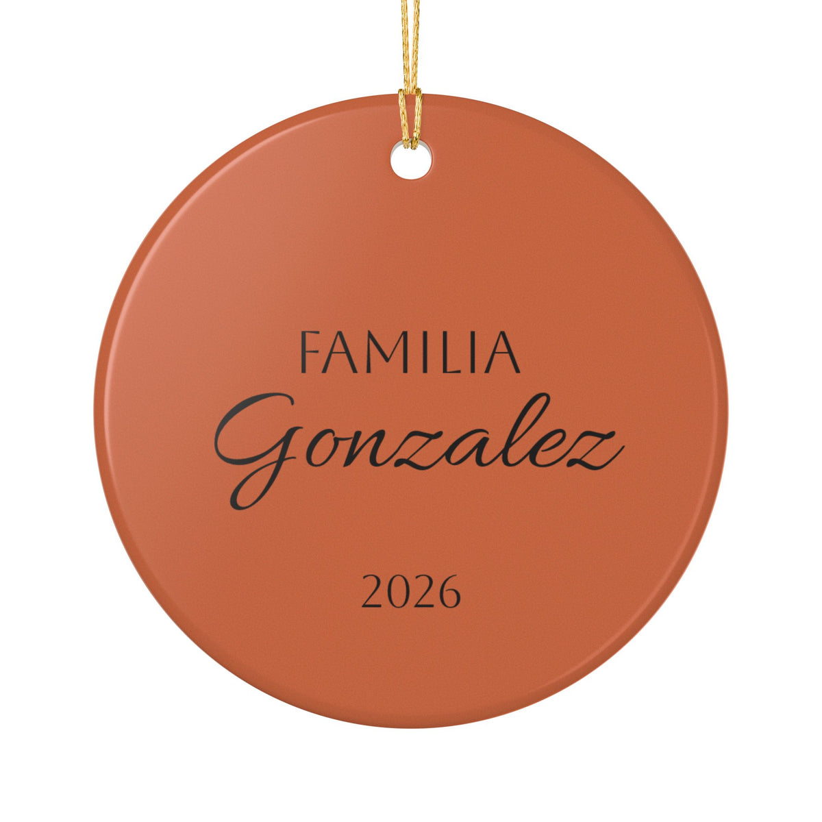 Personalized Mexican Barro Pintado Style4 - Ceramic Double Sided Ornament