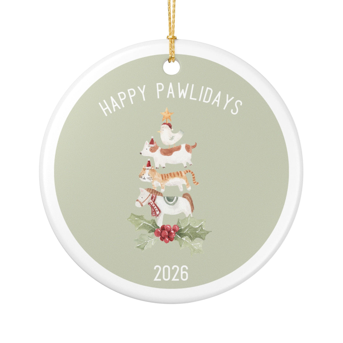 Ceramic Decoration Ornament, (1pc)